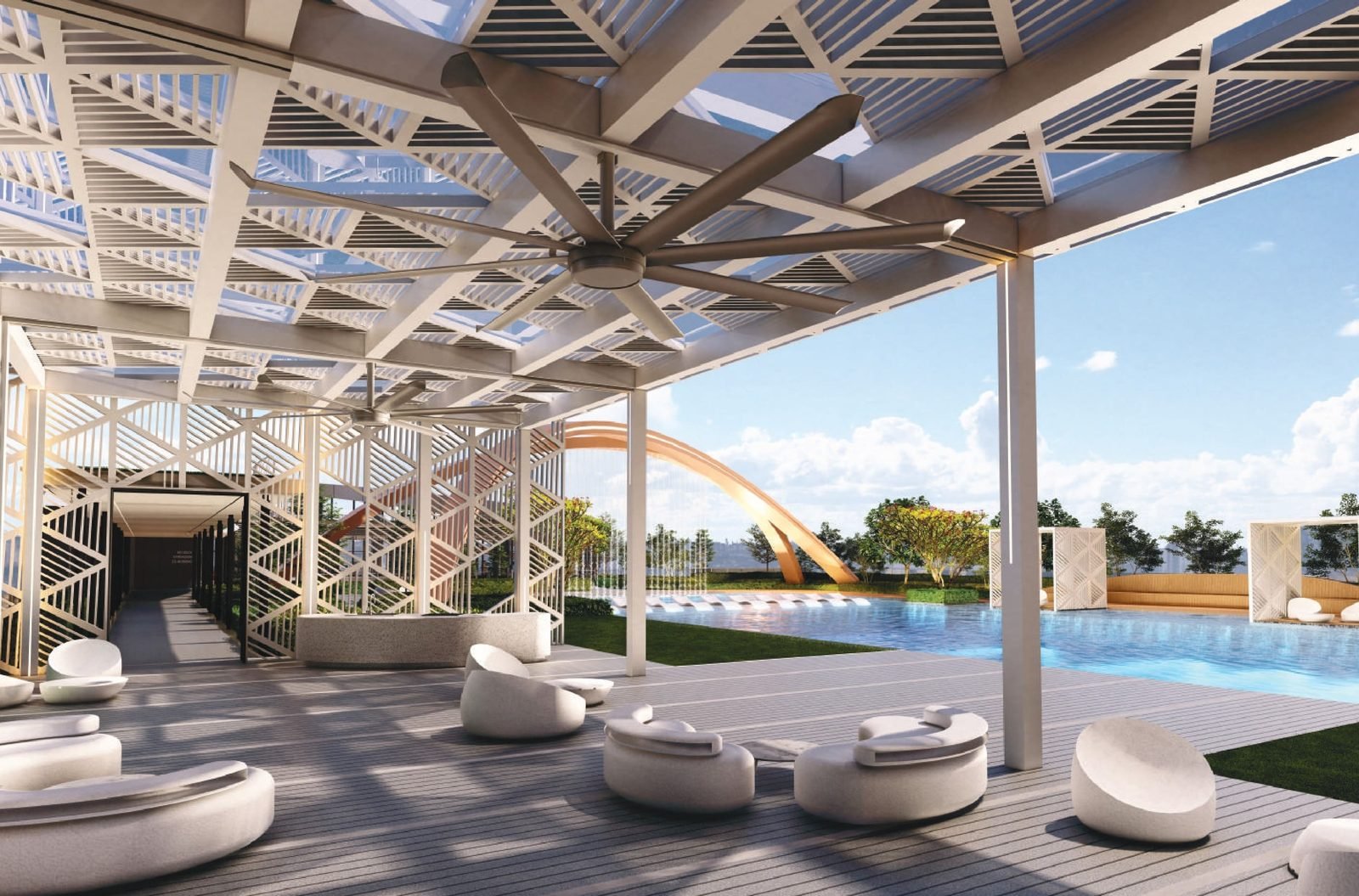 Aurum Suites Sri Petaling rooftop pickleball court