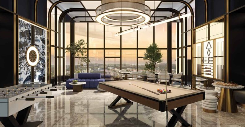 Avantro Residences Bandar Kinrara games room