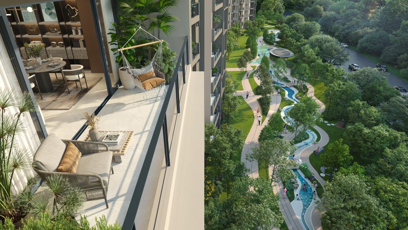 Ayanna Resort Residences balcony view