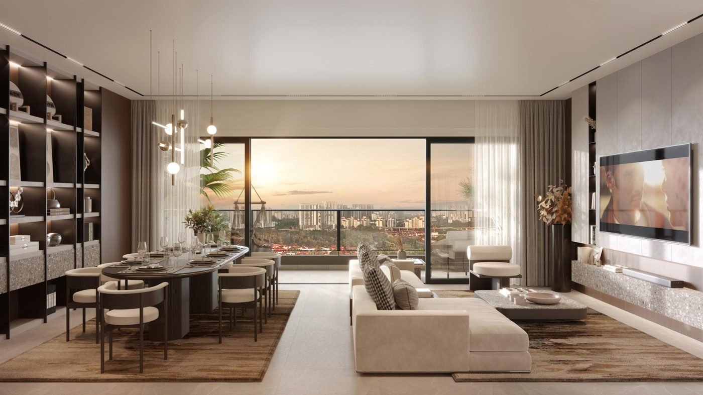 Ayanna Resort Residences living area