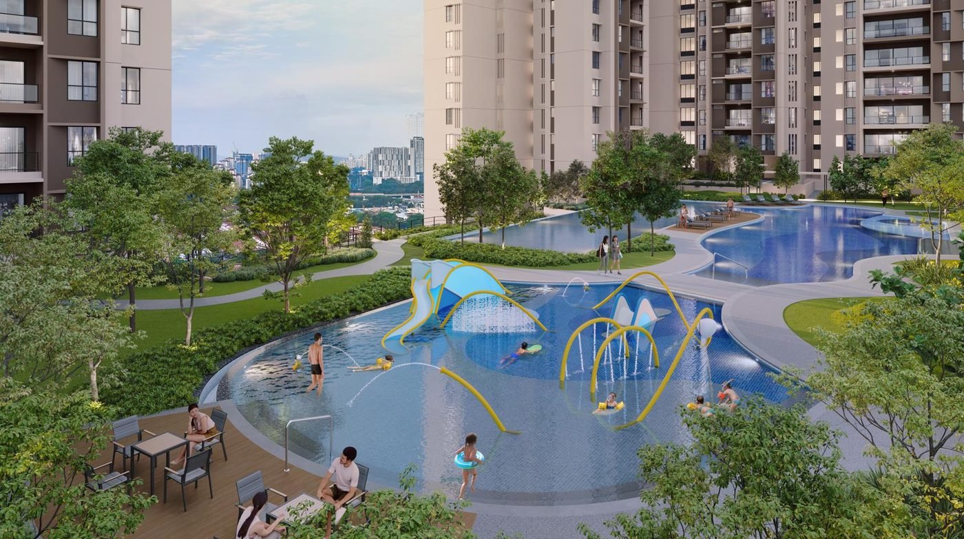 Ayanna Resort Residences pool and playground