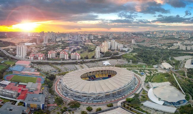 Aerial view of Bukit Jalil, Kuala Lumpur, home to KL Wellness City
