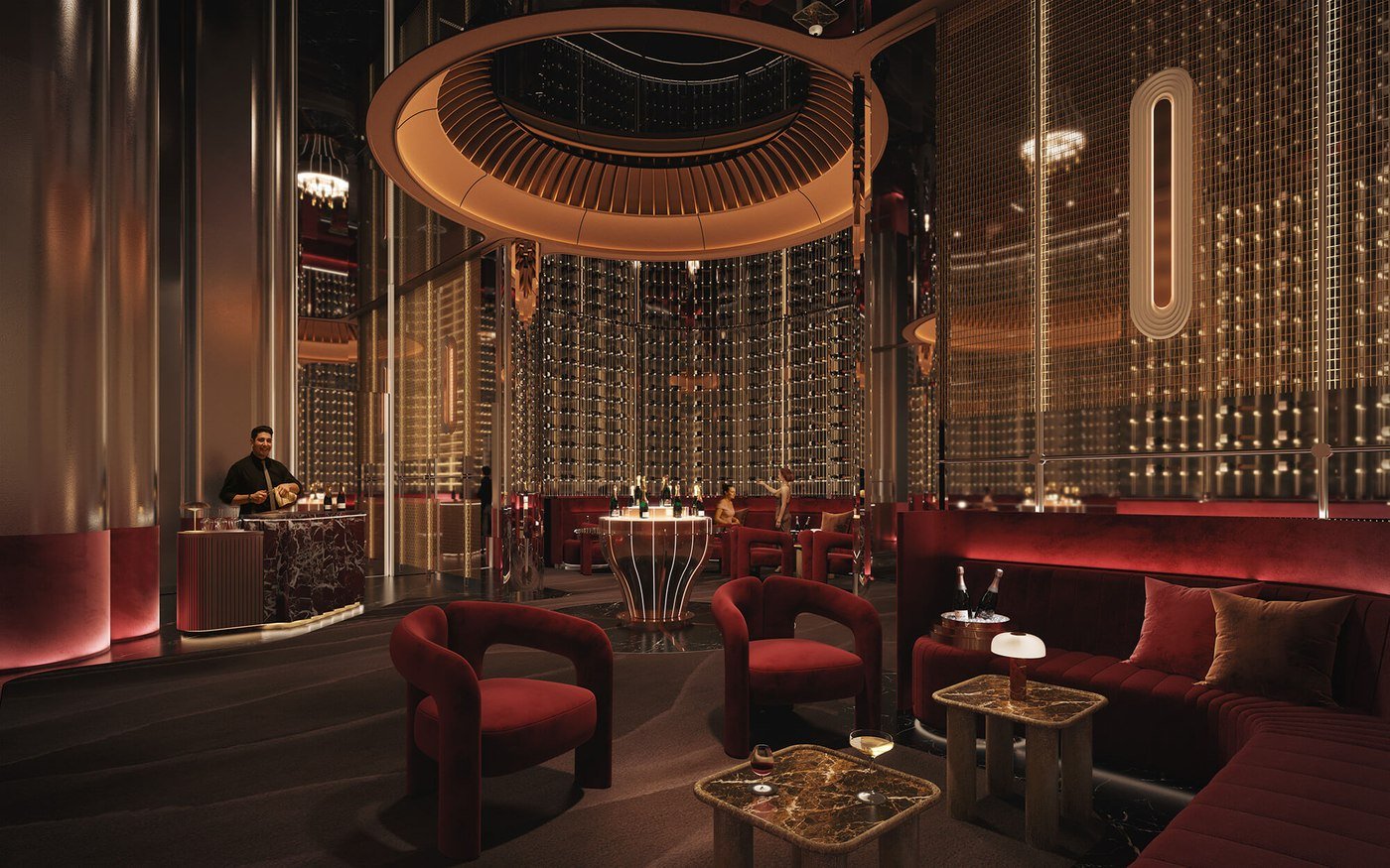 Divine KLCC residents lounge