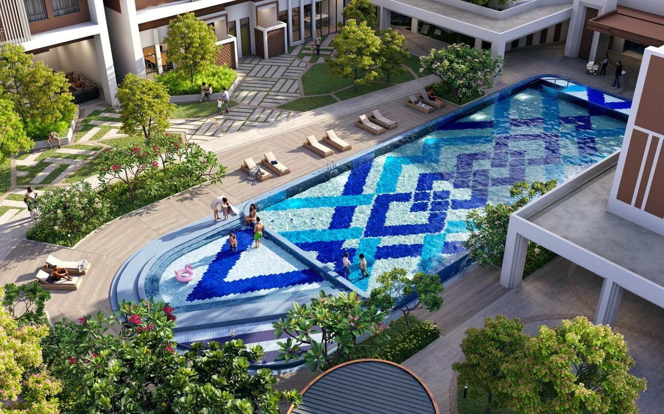 Erat Residence Alam Impian swimming pool