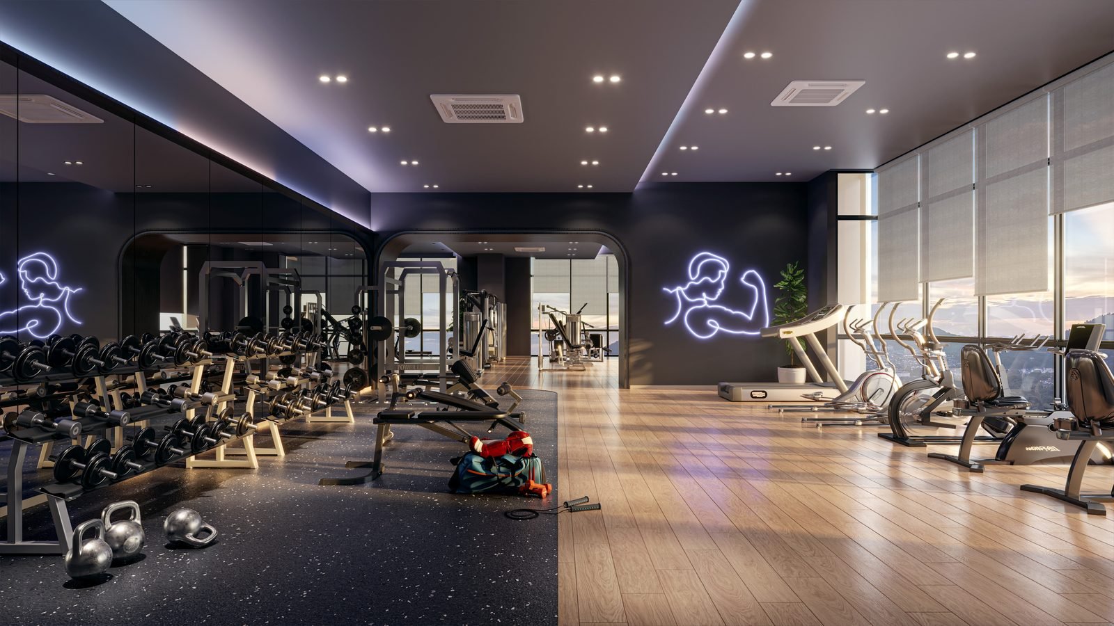 The Kingswoodz Bukit Jalil Burnout Studio gym