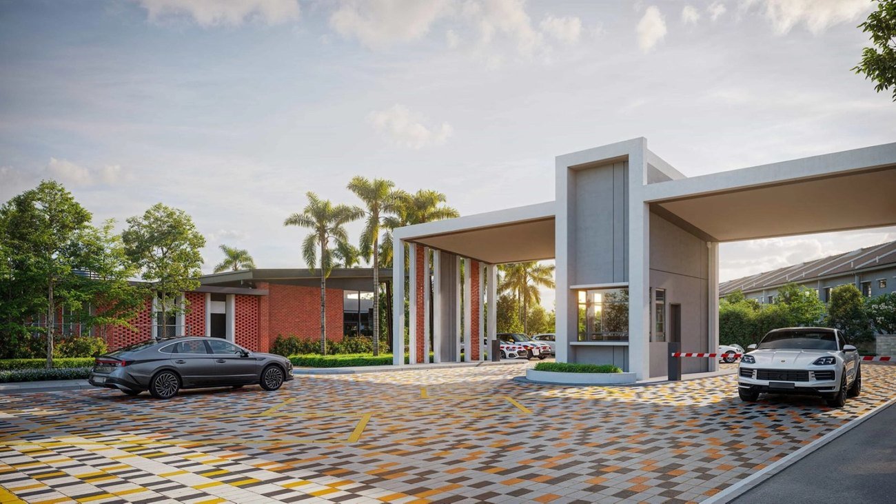 Majestic Flora Semenyih guardhouse and grand entrance