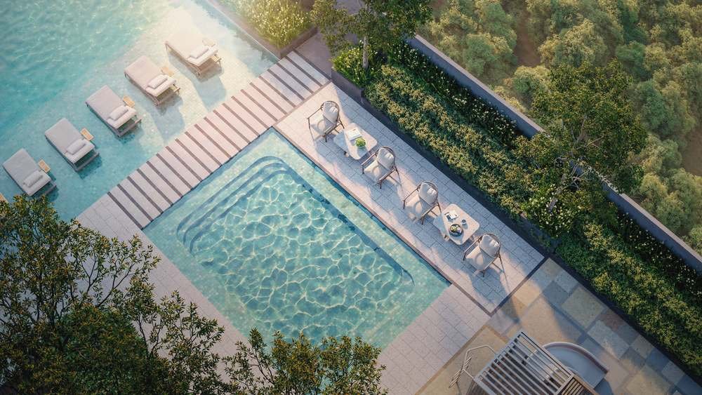 Parkside Retreat Level 8 kids pool and recreational deck