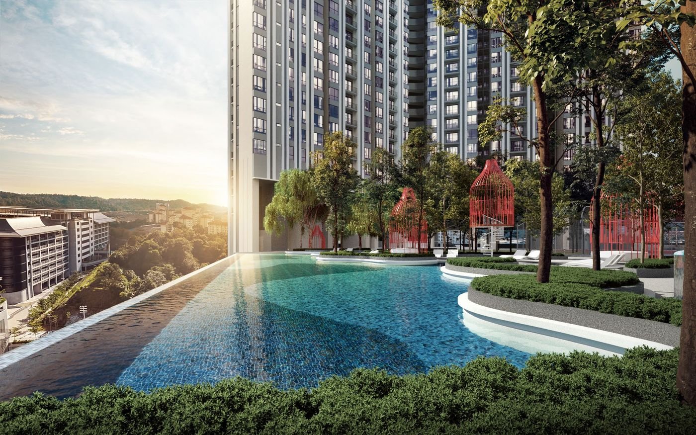 Ren Residence infinity pool