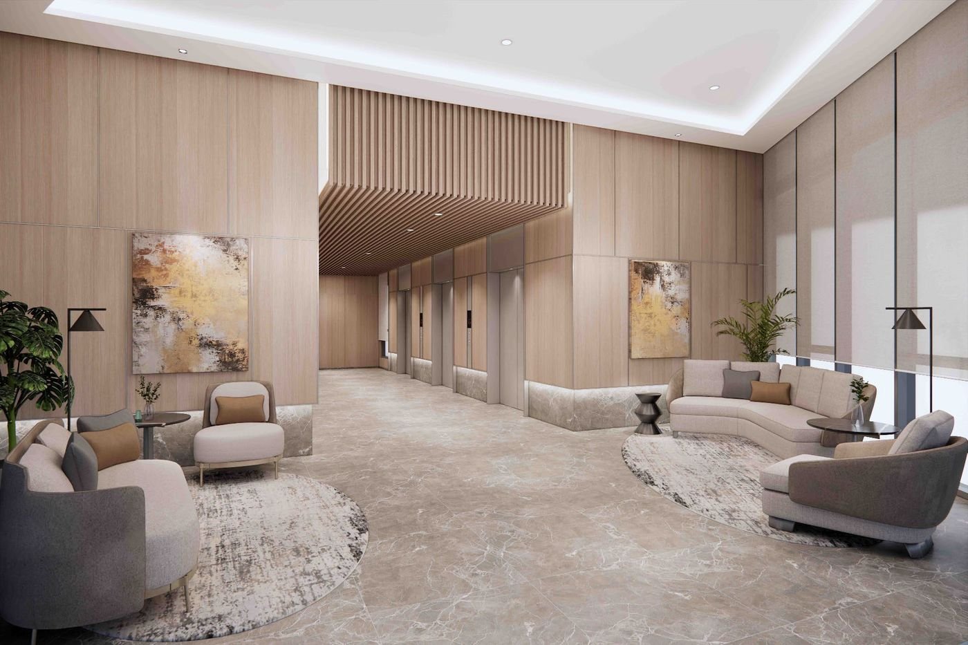 Ren Residence lobby