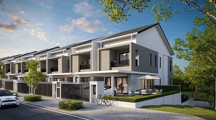 Seri Embun by E&O superlink home facade