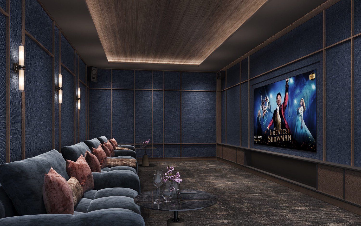 Sutera Suites KL City Gateway private cinema room