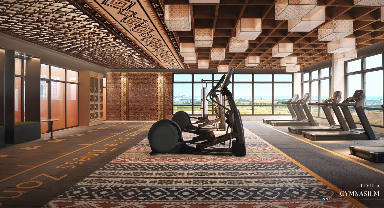 TagBay Suites Melaka gymnasium